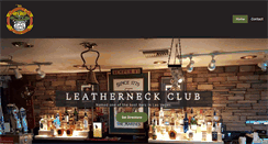 Desktop Screenshot of leatherneckbar.com